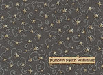 Winterberry Lane Stars and Swirls on Gray