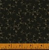 Tiny Tan Flowers on Dk. Brown