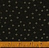 Tiny Tan Daisies on Dk. Brown