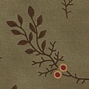 Leafy Branches on Sage, Bolt End!