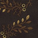 Leafy Branches on Charcoal