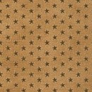 Tiny Olive Stars on Tan