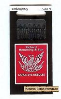Crewel Embroidery Needles, Sz. 9