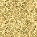 Green Stencil on Tan
