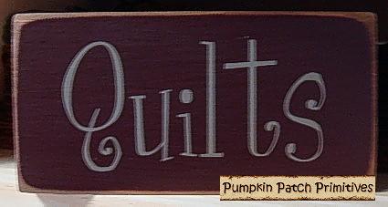 Quilts Sign