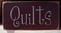 Quilts Sign