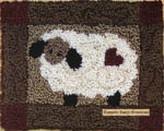 Sheep Punchneedle Embroidery Kit