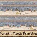 Too Many Men Winter Scene Border Stripe