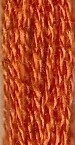 Burnt Orange Wool Thread, 10yd. Skein