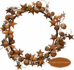 Jingle & Star Large Wreath