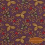 Together Dotty Leaves on Mauve
