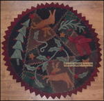 Christmas Candle Mat