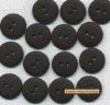 3/16" Black Buttons, Teeny Weeny