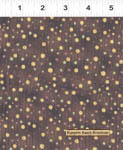 European Taupe X Brown Dots