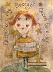 Girl with Crown Congratulations Card