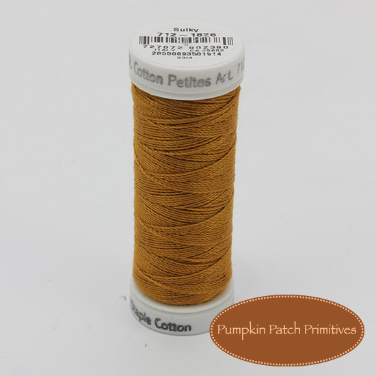 Sulky 12 wt. Cotton Thread 712 Gally Gold