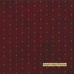 Seasonal Little Gatherings Burgundy Dotted Stripe