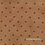 Seasonal Little Gatherings Burgundy Circles and Stars on Tan
