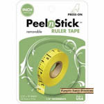 Peel n Stick Ruler - 1/2 in x 10 Yards